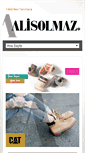 Mobile Screenshot of alisolmaz.com